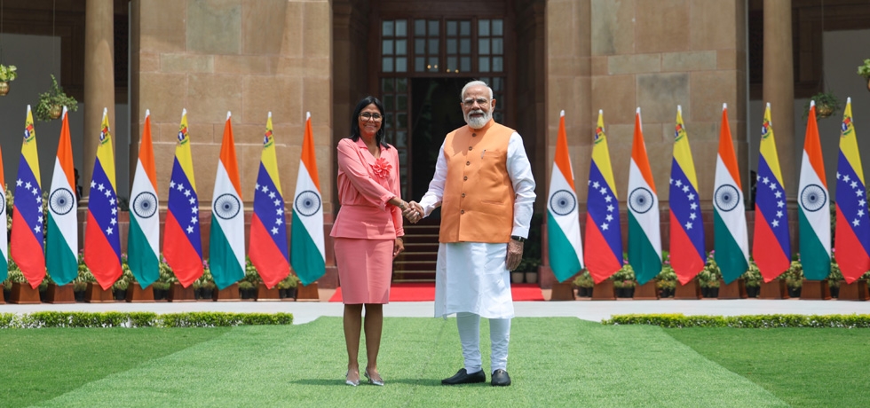 Visit of the Acting President of Venezuela to India, June 2026 — photograph 4 of 6