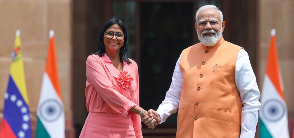 Visit of the Acting President of Venezuela to India, June 2026 — photograph 5 of 6